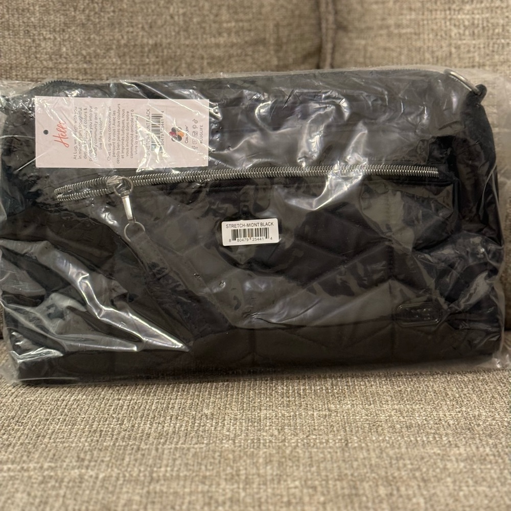 Lug Stretch Crossbody Color Midnight, bought new and reposhing used once.